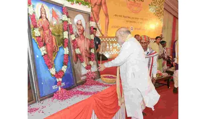 ఢిల్లీలో ఘనంగా బిర్సా ముండా 150వ జయంతి.. ముఖ్య అతిథిగా హాజరైన అమిత్ షా