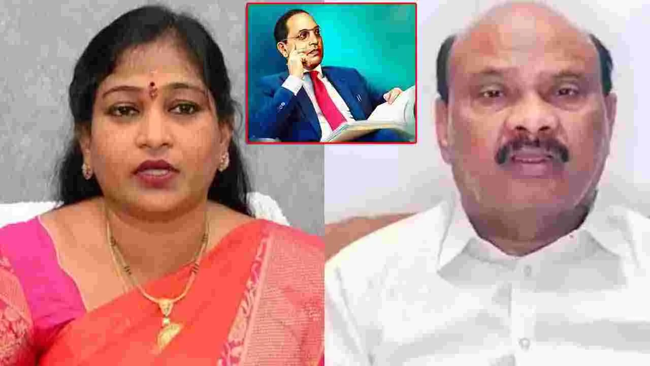 డాక్టర్ బీఆర్ అంబేడ్కర్‌కు స్పీకర్, హోం మంత్రి ఘన నివాళి