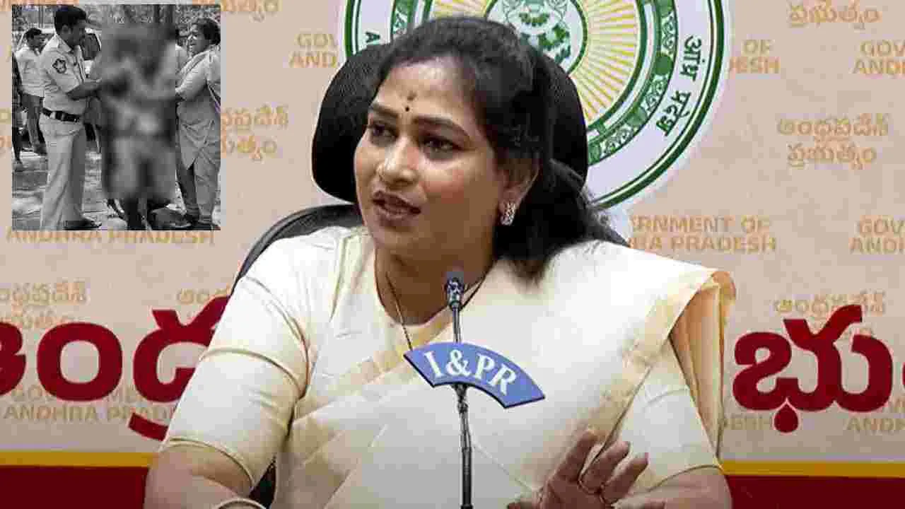 చల్లపల్లి ఘటనలో గాయపడ్డ పోలీసులను పరామర్శించిన హోం మంత్రి