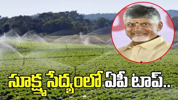 సూక్ష్మ సేద్యంలో ఏపీ టాప్.. అధికారులకు సీఎం అభినందనలు