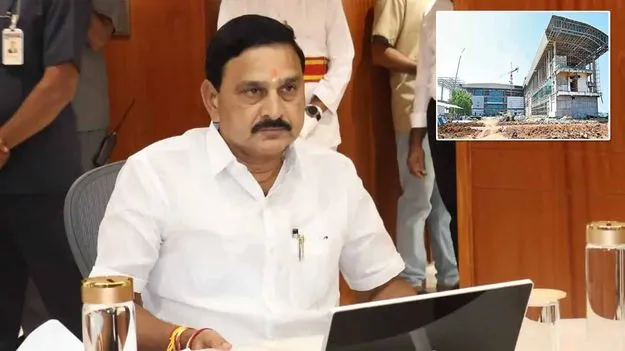 దసరా నాటికి అందుబాటులోకి ఇంటిగ్రేటెడ్ టెర్మినల్: భూపతిరాజు శ్రీనివాసవర్మ