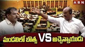 ఏపీ శాసనమండలిలో వైసీపీ తీరుపై మంత్రులు అచ్చెన్నాయుడు, మనోహర్ ఆగ్రహం