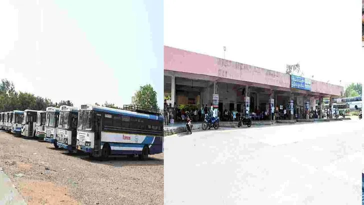 కొనసాగుతున్న ఆర్టీసీ కార్మికుల ఆందోళన.. డిపోలకే పరిమితమైన బస్సులు