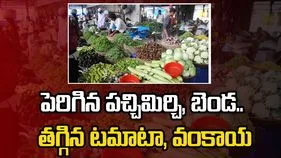 పెరిగిన పచ్చిమిర్చి, బెండ.. తగ్గిన టమాటా, వంకాయ