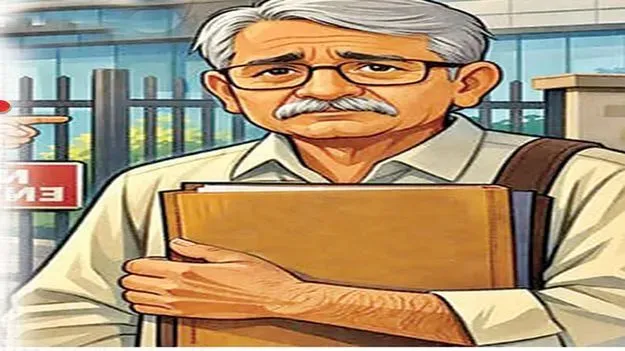 పాపం.. రిటైర్డ్‌ ఉద్యోగి!