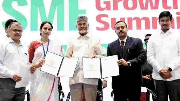 విజయవాడలో ఎంఎస్ఎంఈ గ్రోత్‌ సమ్మిట్‌.. హాజరైన సీఎం చంద్రబాబు