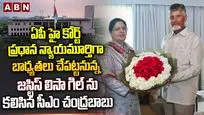 జస్టిస్ లిసా గిల్‌ను కలిసిన సీఎం చంద్రబాబు..