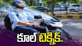 ఎండల్లో కూల్ టెక్నిక్.. స్కూటీకి ఏసీని ఎలా అమర్చాడో చూడండి.. 