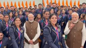 కామన్వెల్త్ గేమ్స్ 2026: పతక విజేతలతో ప్రధాని మోదీ భేటీ