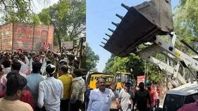 యూపీలో బుల్డోజర్ యాక్షన్... 240 లాయర్ ఛాంబర్ల కూల్చివేత షురూ