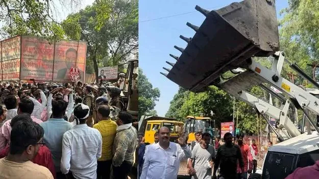 యూపీలో బుల్డోజర్ యాక్షన్... 240 లాయర్ ఛాంబర్ల కూల్చివేత షురూ