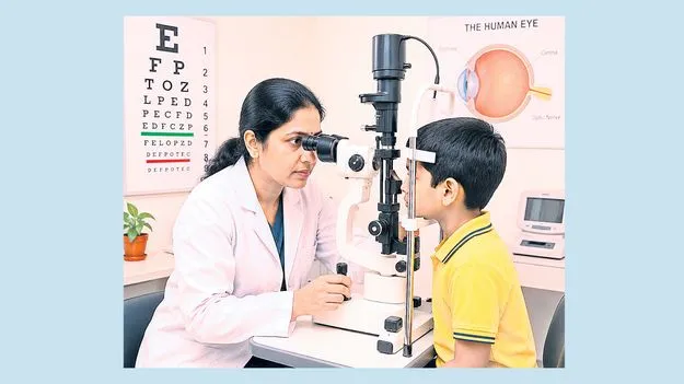 పిల్లల్లో కంటి సమస్యలు