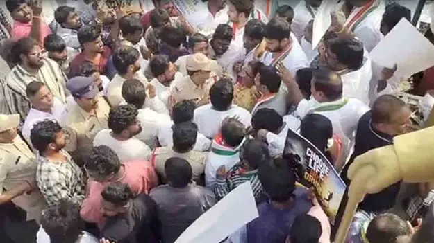 ఉద్రిక్తతకు దారి తీసిన బీఆర్ఎస్ నేతల ‘సే నో డ్రగ్స్ ఛాలెంజ్’