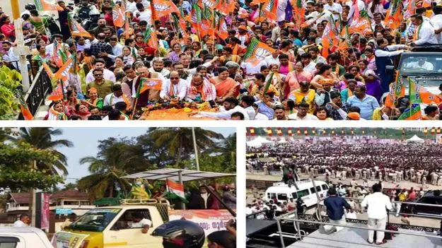 అస్సాం, కేరళ, పుదుచ్చేరి అసెంబ్లీ ఎన్నికల ప్రచారానికి తెర.. 9న పోలింగ్