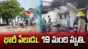 బాణసంచా తయారీ ఫ్యాక్టరీలో భారీ పేలుడు.. 19 మంది మృతి