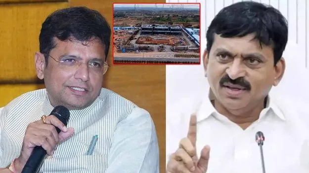 ఫ్యూచర్ సిటీలో నిర్మాణ పనులను పరిశీలించిన తెలంగాణ మంత్రులు