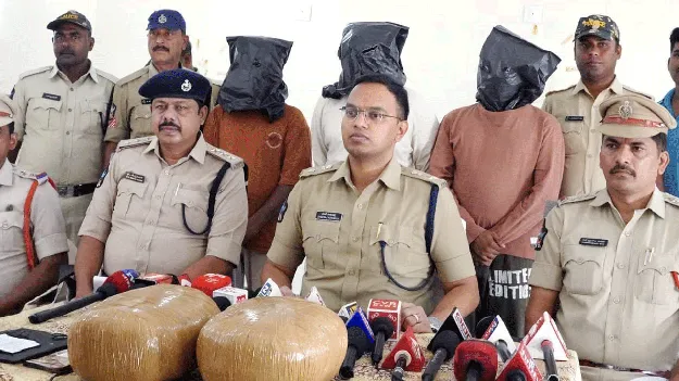 గంజాయి ముఠా గుట్టురట్టు