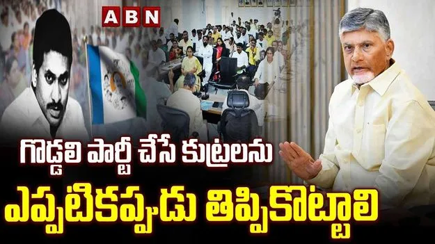 గొడ్డలి పార్టీ కుట్రలను ఎప్పటికప్పుడు తిప్పికొట్టాలి: సీఎం చంద్రబాబు