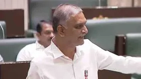 అసెంబ్లీలో మైనింగ్ అంశంపై వాడివేడి చర్చ... హరీశ్ రావు సంచలన ఆరోపణలు