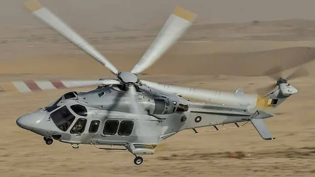 ఖతార్ మిలటరీ హెలికాప్టర్ కుప్పకూలి ఆరుగురు మృతి