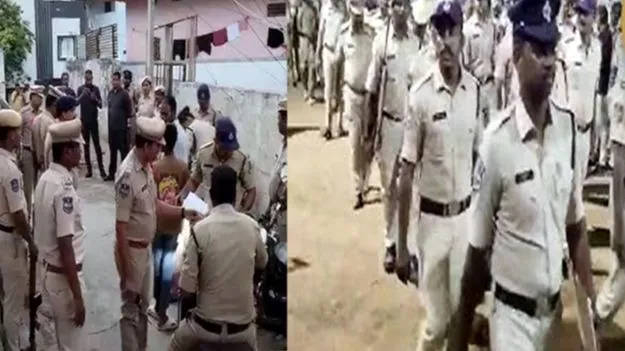 హైదరాబాద్‌లో అర్ధరాత్రి కార్డన్ సెర్చ్.. గంజాయి, టాబ్లెట్ల స్వాధీనం