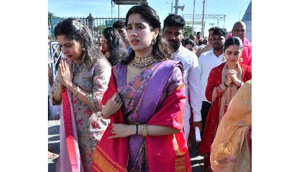 వెంకన్న సేవలో జాన్వీ కపూర్‌