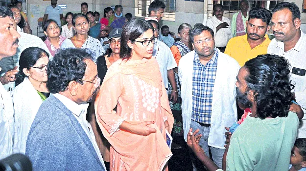రోగులకు ఇబ్బంది కలిగితే చర్యలు