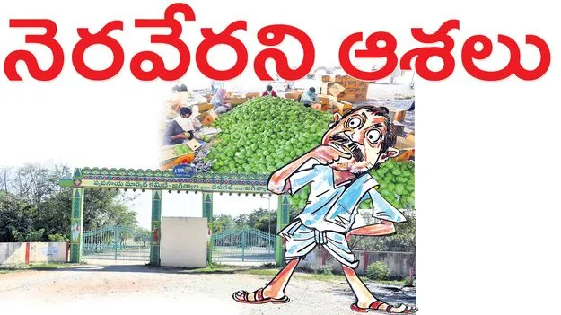 నెరవేరని ఆశలు