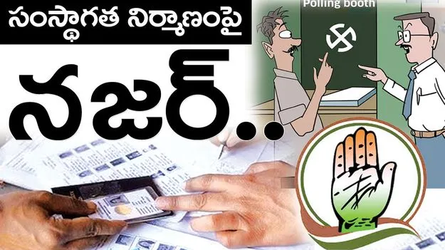 సంస్థాగత నిర్మాణంపై నజర్‌