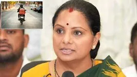 గిగ్ వర్కర్లు, డ్రైవర్లకు తెలంగాణ రక్షణ సేన అండ: కవిత