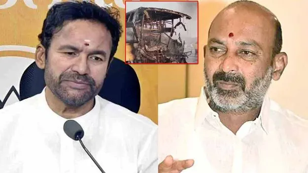 మార్కాపురం బస్సు ప్రమాదంపై కేంద్ర మంత్రుల స్పందన