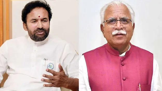 కేంద్ర మంత్రి ఖట్టర్‌తో కిషన్ రెడ్డి భేటీ.. హైదరాబాద్‌లో కీలక ప్రాజెక్టులపై చర్చ