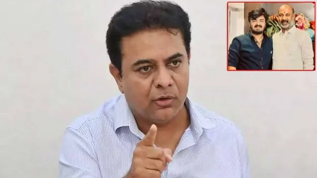 బండి భగీరథ్‌పై పోక్సో కేసు.. కేటీఆర్ సంచలన పోస్ట్
