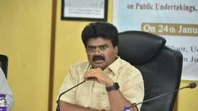 భూకబ్జాలో సూత్రధారి సీతారాం.. పాత్రధారి ఆయన కుమారుడు: ఎమ్మెల్యే కూన రవికుమార్