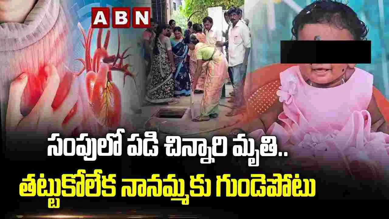 సంపులో పడి చిన్నారి మృతి.. తట్టుకోలేక నాయనమ్మ కన్నుమూత!