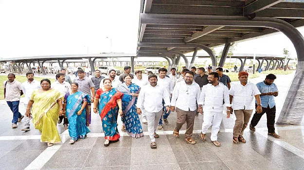 Bhogapuram Airport భోగాపురం విమానాశ్రయం  ఉత్తరాంధ్ర అభివృద్ధికి ఊతం