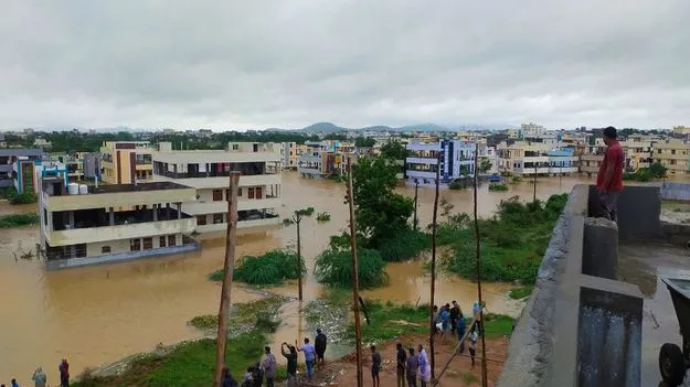 తప్పిన ముంపు ముప్పు...!