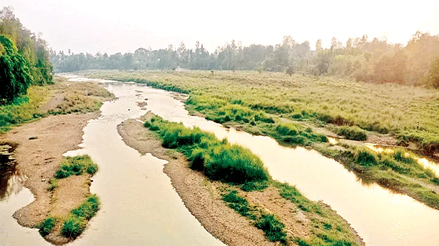 “River at the Threshold”  అడుగంటి‘నది’