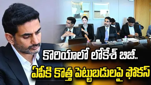 స్పీడ్, స్టెబిలిటీ, సర్వీస్‌తో పూర్తి భరోసా.. కొరియా పెట్టుబడిదారులకు లోకేశ్ హామీ