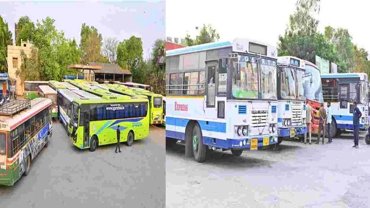 కొనసాగుతున్న ఆర్టీసీ కార్మికుల ఆందోళన.. డిపోలకే పరిమితమైన బస్సులు