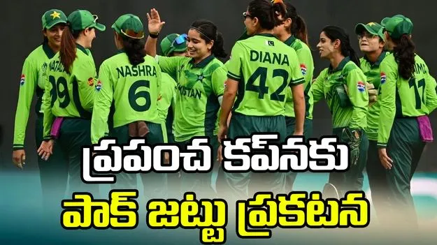 టీ20 ప్రపంచ కప్‌నకు జట్టును ప్రకటించిన పాకిస్థాన్