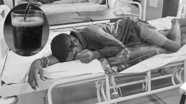 పల్నాడు జిల్లాలో దారుణం.. ఆరేళ్ల కుమారుడికి గడ్డి మందు తాగించిన తండ్రి..