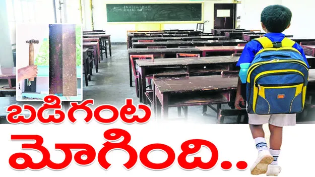  Peddapalli :  బడిగంట మోగింది...