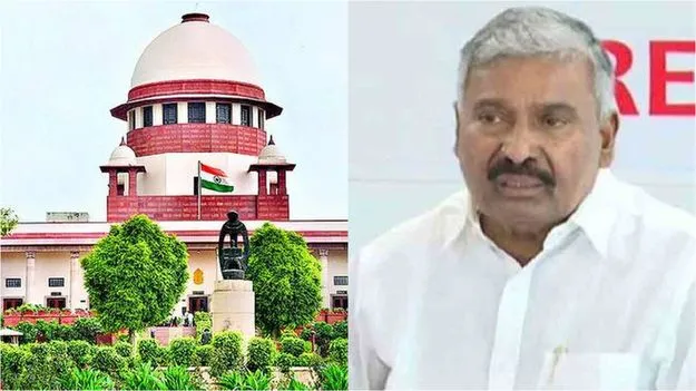 వైసీపీ నేత పెద్దిరెడ్డికి సుప్రీంకోర్టులో దక్కని ఊరట