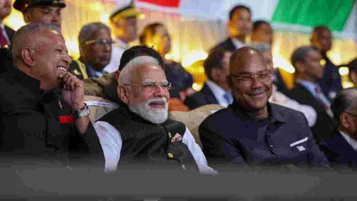 సీషెల్స్‌లో స్వర్ణోత్సవ వేడుకలకు హాజరైన ప్రధాని మోదీ