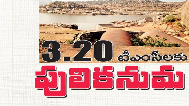  3.20 టీఎంసీలకు పులికనుమ 