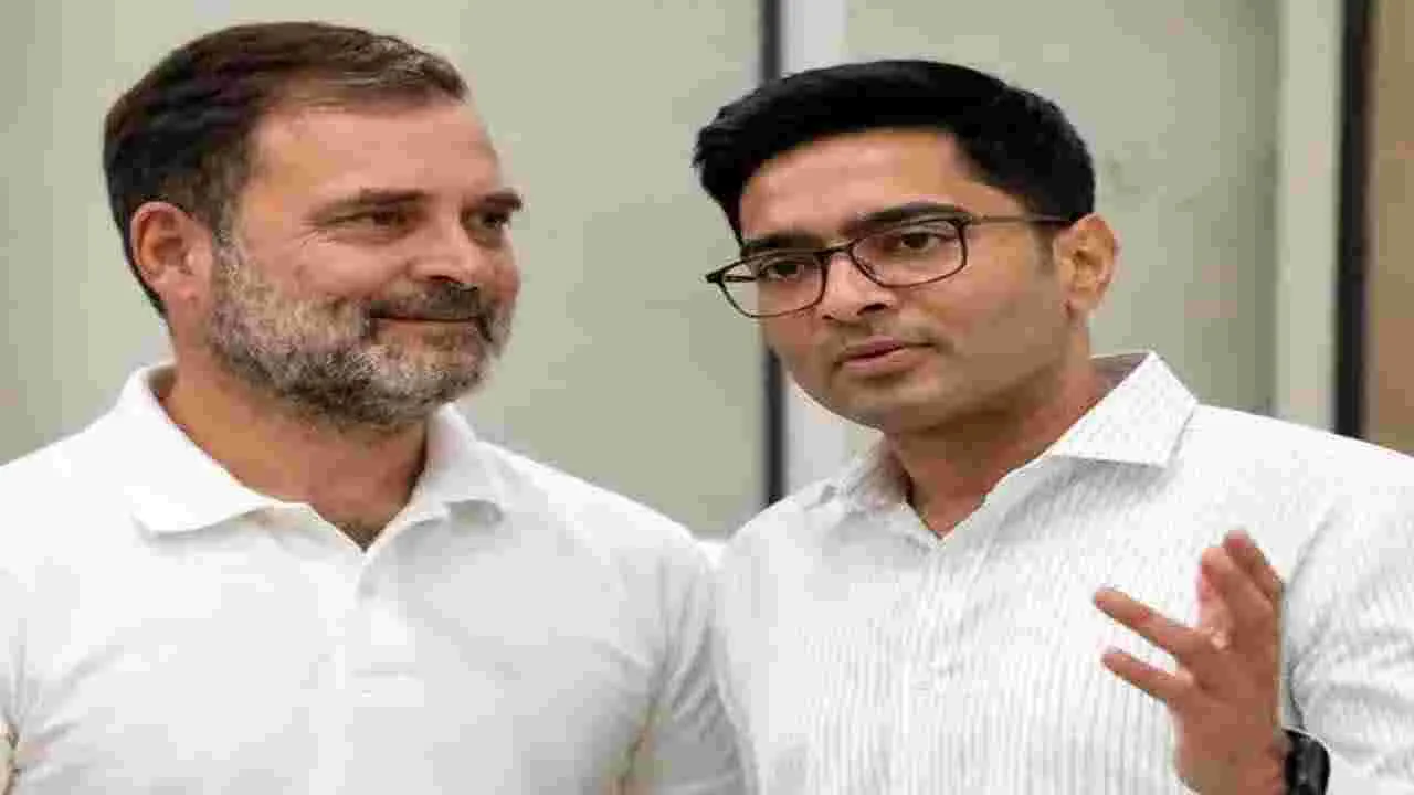 రాహుల్ గాంధీని కలిసిన అభిషేక్ బెనర్జీ