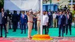 తెలంగాణ రాష్ట్ర ఆవిర్భావ వేడుకలు.. జాతీయ జెండాను ఆవిష్కరించిన సీఎం రేవంత్ రెడ్డి