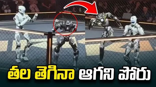 తల తెగినా పోరాటం ఆపని రోబో.. వీడియో వైరల్!