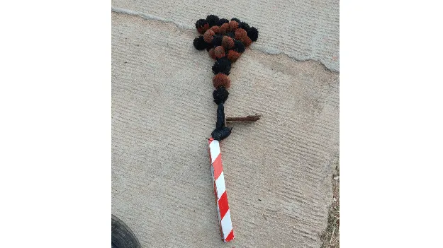 చిన్న ఇనుప రాడ్డు నిందితుడిని పట్టిచ్చింది!